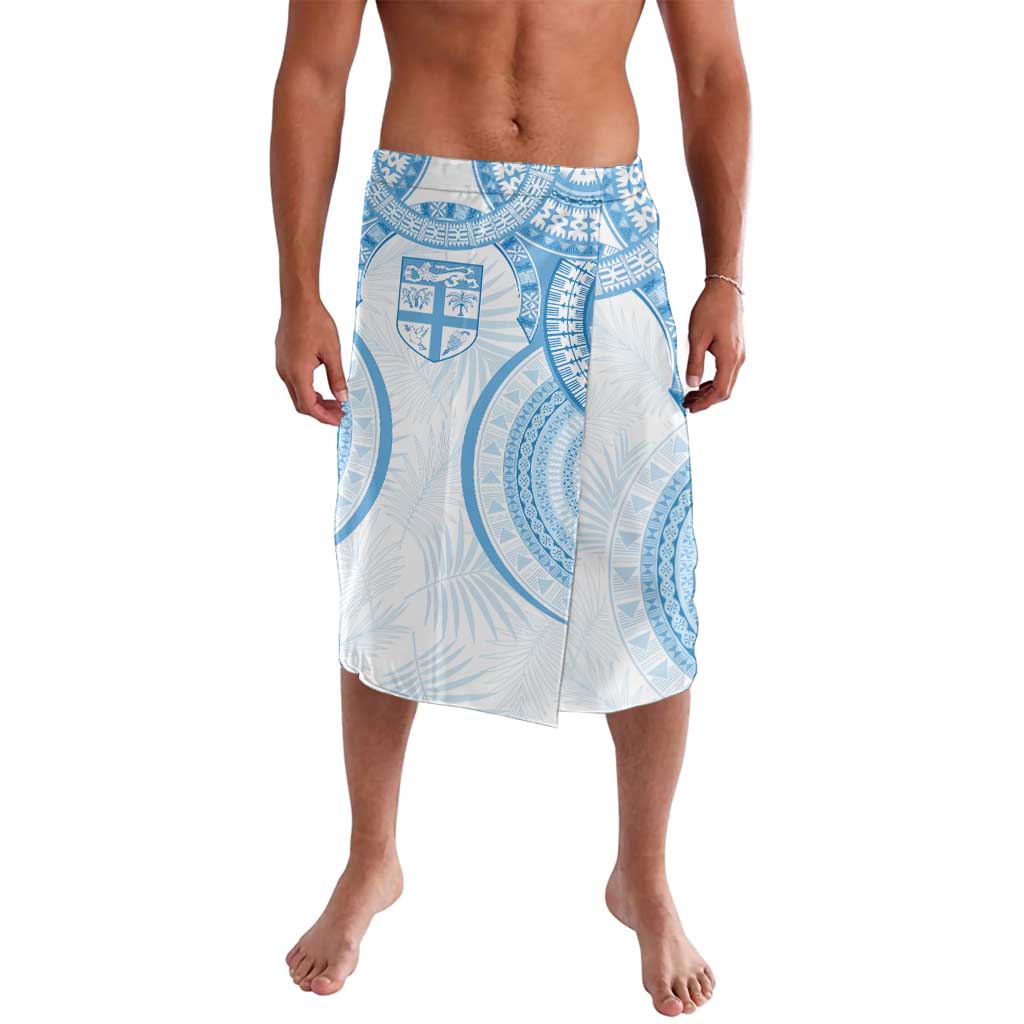 Bula Fiji Day 55th Anniversary Masi Tapa Lavalava Emerald Jubilee - Turquoise LT7 Turquoise - Polynesian Pride