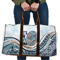 Pasifika It's In My DNA Travel Bag Islands Pride LT7 White - Polynesian Pride