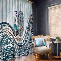 Pasifika It's In My DNA Window Curtain Islands Pride LT7 - Polynesian Pride