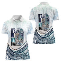 Pasifika It's In My DNA Women Polo Shirt Islands Pride LT7 - Polynesian Pride