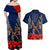 Anzac Day Aussie Mix Maori In Memories Couples Matching Off Shoulder Maxi Dress and Hawaiian Shirt LT7 - Polynesian Pride