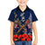 Anzac Day Aussie Mix Maori In Memories Family Matching Puletasi and Hawaiian Shirt LT7 Son's Shirt Blue - Polynesian Pride