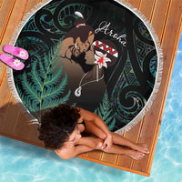 Maori Hongi Valentine Beach Blanket Aroha Ahau Ki A Koe LT7 - Polynesian Pride