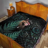 Maori Hongi Valentine Quilt Aroha Ahau Ki A Koe LT7 - Polynesian Pride