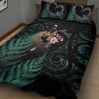Maori Hongi Valentine Quilt Bed Set Aroha Ahau Ki A Koe LT7 - Polynesian Pride