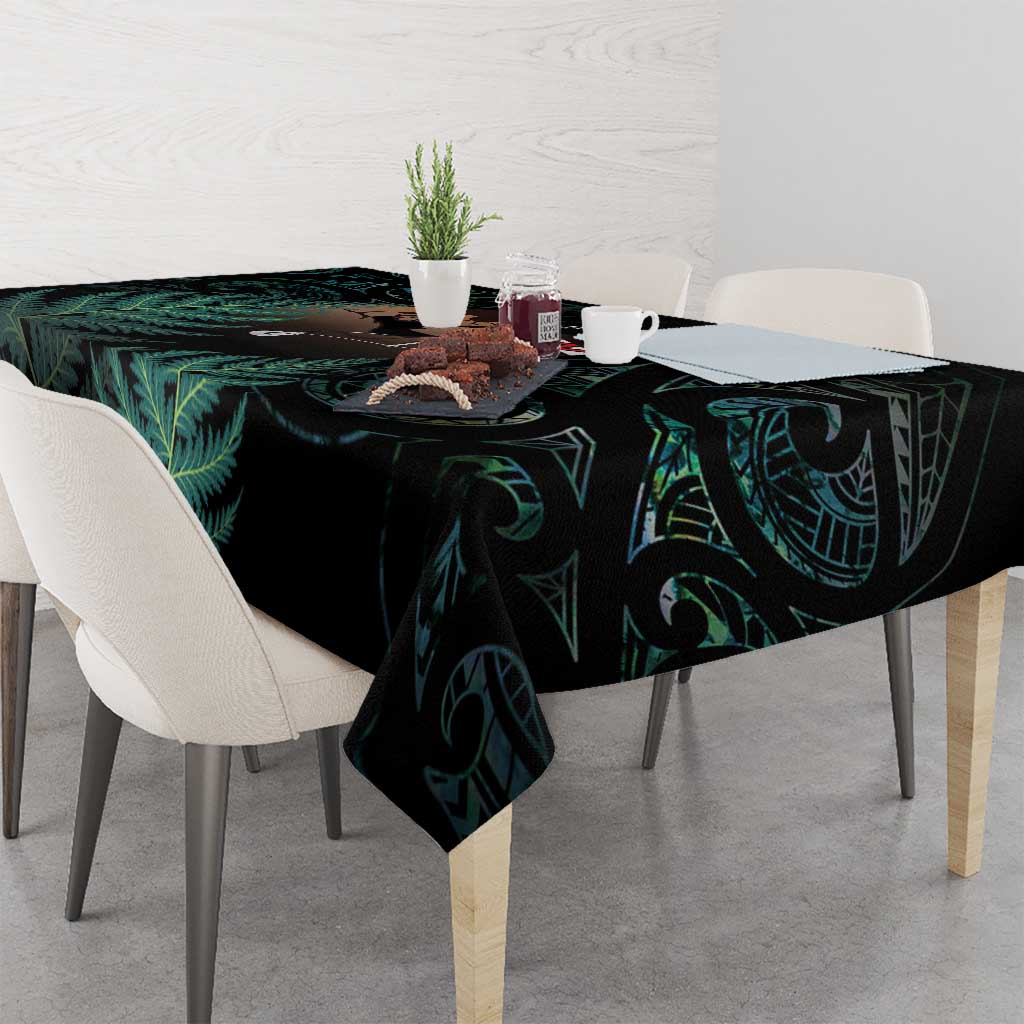 Maori Hongi Valentine Tablecloth Aroha Ahau Ki A Koe LT7 - Polynesian Pride