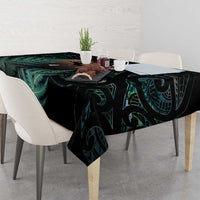 Maori Hongi Valentine Tablecloth Aroha Ahau Ki A Koe LT7 - Polynesian Pride