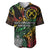 Vanuatu Indipendens Dei Baseball Jersey Mix Traditional Sand Drawing