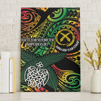 Vanuatu Indipendens Dei Canvas Wall Art Mix Traditional Sand Drawing LT7 Without Frame Colorful - Polynesian Pride