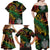 Vanuatu Indipendens Dei Family Matching Off Shoulder Maxi Dress and Hawaiian Shirt Mix Traditional Sand Drawing