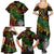 Vanuatu Indipendens Dei Family Matching Summer Maxi Dress and Hawaiian Shirt Mix Traditional Sand Drawing