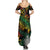 Vanuatu Indipendens Dei Summer Maxi Dress Mix Traditional Sand Drawing