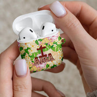 Samoa AIGA Floral Theme AirPods Case Always In God's Arms