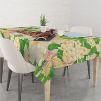 Samoa AIGA Floral Theme Tablecloth Always In God's Arms