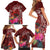 Personalized Samoa Meri Krisimasi Family Matching Short Sleeve Bodycon Dress and Hawaiian Shirt Segasegamau'u Mix Siapo