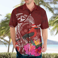 Personalized Samoa Meri Krisimasi Hawaiian Shirt Segasegamau'u Mix Siapo LT7 - Polynesian Pride