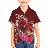 Personalized Samoa Meri Krisimasi Hawaiian Shirt Segasegamau'u Mix Siapo LT7 - Polynesian Pride