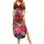 Personalized Samoa Meri Krisimasi Summer Maxi Dress Segasegamau'u Mix Siapo