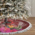 Personalized Samoa Meri Krisimasi Tree Skirt Segasegamau'u Mix Siapo