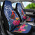 Personalized Samoa Christmas Car Seat Cover Cardinal Honeyeater Mix Siapo