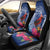 Personalized Samoa Christmas Car Seat Cover Cardinal Honeyeater Mix Siapo