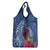 Personalized Samoa Christmas Grocery Bag Cardinal Honeyeater Mix Siapo