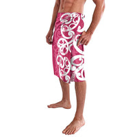 Breast Cancer Awareness Maori Lavalava Koru Kowhaiwhai LT7 - Polynesian Pride