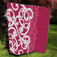 Breast Cancer Awareness Maori Quilt Koru Kowhaiwhai LT7 - Polynesian Pride
