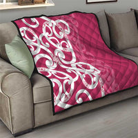 Breast Cancer Awareness Maori Quilt Koru Kowhaiwhai LT7 - Polynesian Pride