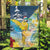 Funny Tropical Christmas Garden Flag Tis The Season To Get Tipsy