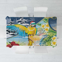Funny Tropical Christmas Tablecloth Tis The Season To Get Tipsy LT7 Colorful - Polynesian Pride