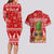 Hawaii Pineapple Christmas Couples Matching Long Sleeve Bodycon Dress and Hawaiian Shirt Mele Kalikimaka LT7 - Polynesian Pride