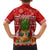 Hawaii Pineapple Christmas Family Matching Long Sleeve Bodycon Dress and Hawaiian Shirt Mele Kalikimaka LT7 - Polynesian Pride