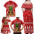 Hawaii Pineapple Christmas Family Matching Off Shoulder Maxi Dress and Hawaiian Shirt Mele Kalikimaka LT7 - Polynesian Pride