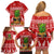 Hawaii Pineapple Christmas Family Matching Off Shoulder Short Dress and Hawaiian Shirt Mele Kalikimaka LT7 - Polynesian Pride