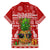 Hawaii Pineapple Christmas Family Matching Puletasi Dress and Hawaiian Shirt Mele Kalikimaka LT7 - Polynesian Pride