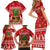 Hawaii Pineapple Christmas Family Matching Short Sleeve Bodycon Dress and Hawaiian Shirt Mele Kalikimaka LT7 - Polynesian Pride