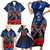 Anzac Family Matching Short Sleeve Bodycon Dress and Hawaiian Shirt Ausralia Aboriginal Mix New Zealand Slouch Hats LT7 - Polynesian Pride