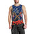 Anzac Men Tank Top Ausralia Aboriginal Mix New Zealand Slouch Hats LT7 - Polynesian Pride