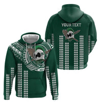 Hawaii Rainbow Warriors Personalized Hoodie Kakau Ikaika Laau Pama LT7 - Polynesian Pride