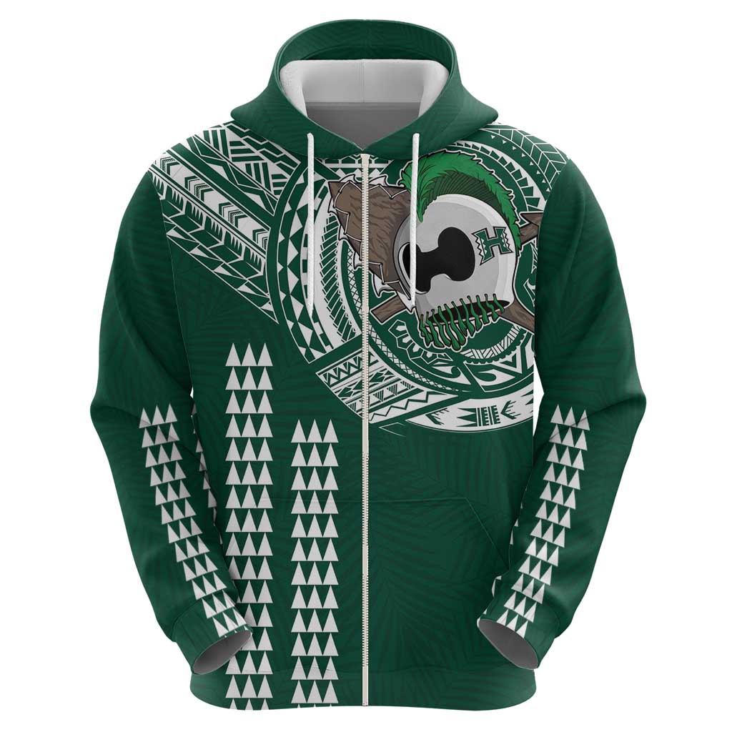 Hawaii Rainbow Warriors Personalized Hoodie Kakau Ikaika Laau Pama LT7 - Polynesian Pride