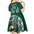 Hawaii Rainbow Warriors Personalized Kid Short Sleeve Dress Kakau Ikakai Laau Pama