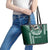 Hawaii Rainbow Warriors Personalized Leather Tote Bag Kakau Ikakai Laau Pama