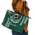 Hawaii Rainbow Warriors Personalized Leather Tote Bag Kakau Ikakai Laau Pama