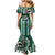 Hawaii Rainbow Warriors Personalized Mermaid Dress Kakau Ikakai Laau Pama