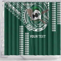 Hawaii Rainbow Warriors Personalized Shower Curtain Kakau Ikaika Laau Pama LT7 - Polynesian Pride