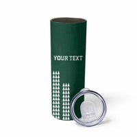 Hawaii Rainbow Warriors Personalized Skinny Tumbler Kakau Ikakai Laau Pama LT7 - Polynesian Pride