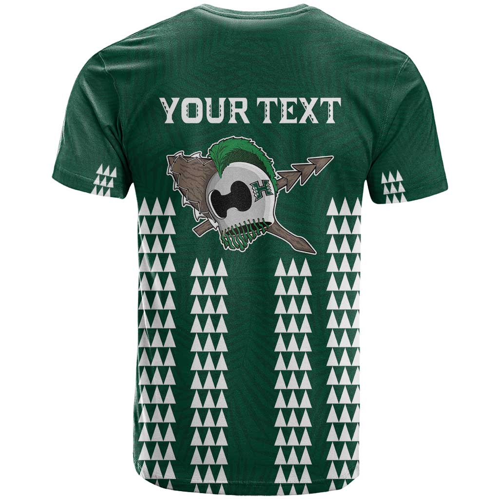 Hawaii Rainbow Warriors Personalized T Shirt Kakau Ikaika Laau Pama LT7 - Polynesian Pride