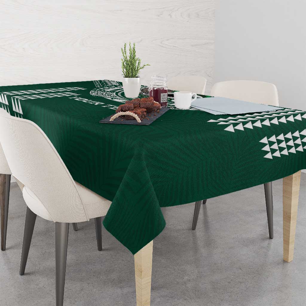 Hawaii Rainbow Warriors Personalized Tablecloth Kakau Ikaika Laau Pama LT7 - Polynesian Pride
