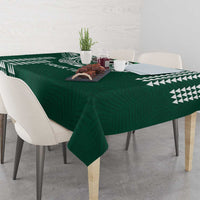 Hawaii Rainbow Warriors Personalized Tablecloth Kakau Ikaika Laau Pama LT7 - Polynesian Pride